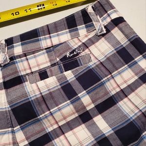 Ruehl No.925 Plaid Shorts Size 12